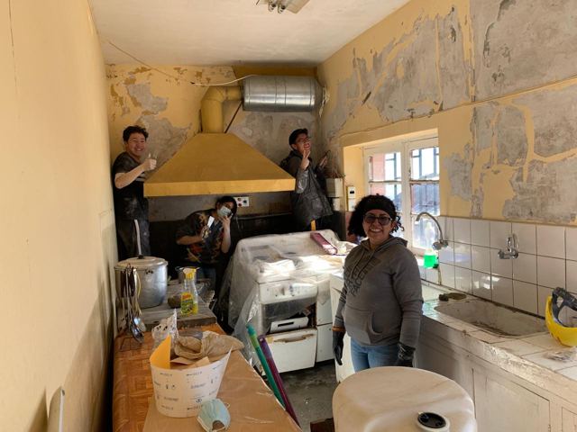 Arreglo de la cocina