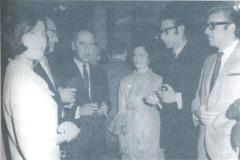 El presidente Alfredo Ovando Candía durante un acto del seminario.