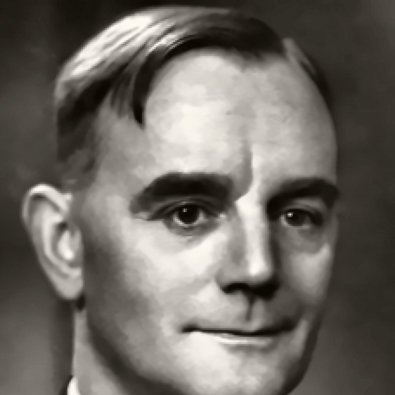 Cecil Frank Powell, retrato de la Fundación Nobel, 1950
