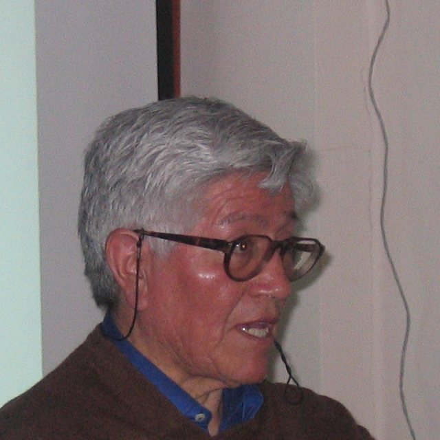 Óscar Saavedra San Martín en una charla en el Instituto, marzo de 2006